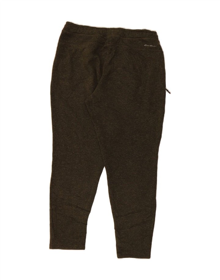 EDDIE BAUER Mens Tracksuit Trousers Large  Khaki Polyester Vintage Eddie Bauer and Second-Hand Eddie Bauer from Messina Hembry 