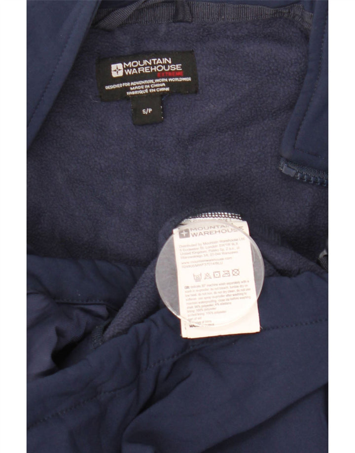 Mountain Warehouse Herre Windbreaker Jacket UK 36 Small Navy Blue Polyester