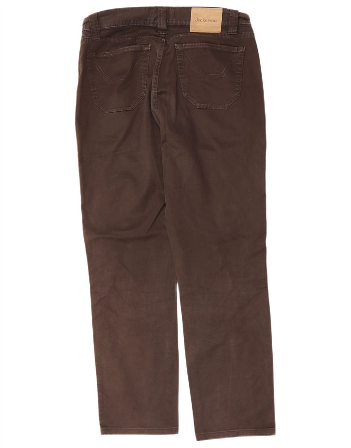 Jeckerson lige jeans til kvinder W32 L29 sort bomuld