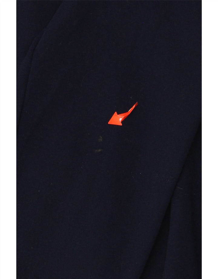 GRIFONI Sweatshirt med lynlås til mænd IT 48 Lille marineblå farveblok