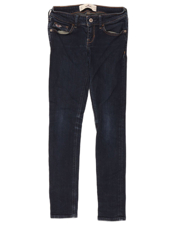 Hollister Dame Skinny Jeans US 0 XS W24 L29 Marineblå Bomuld