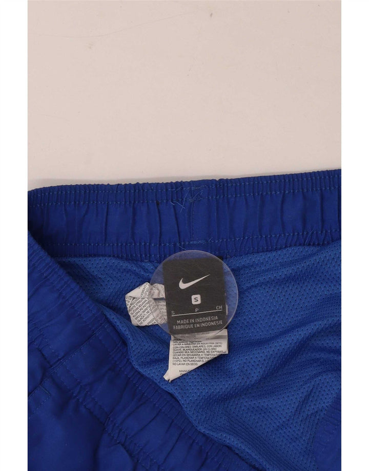 Nike Herre Graphic Regular Sports Shorts Små Blå Polyester Sports