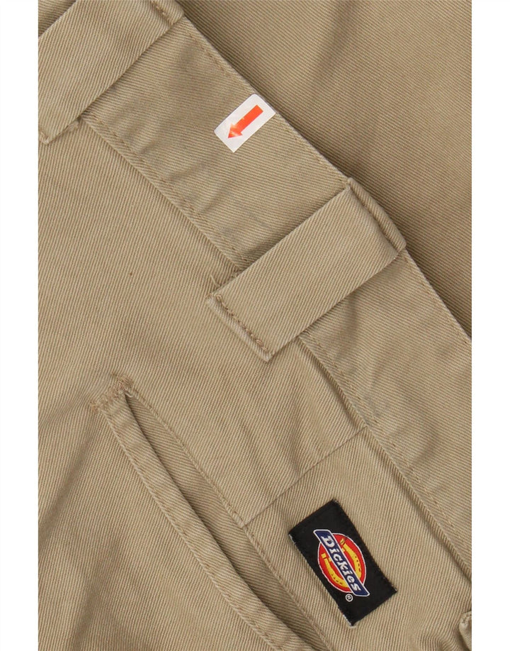 DICKIES Herre Slim Skinny Chino Bukser W38 L34 Beige Bomuld