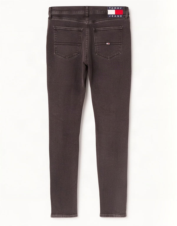 Tommy Hilfiger Womens Sylvia High Rise Super Skinny Jeans W31 L30 Black