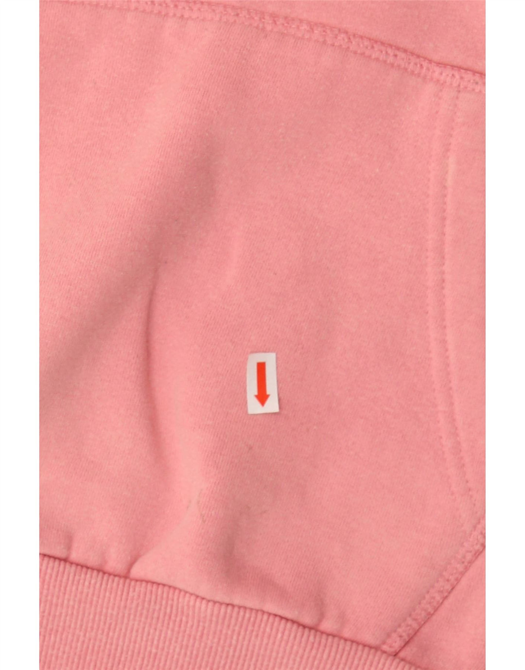 ELLESSE Womens Hoodie Jumper UK 14 Medium Pink Cotton Vintage Ellesse and Second-Hand Ellesse from Messina Hembry 