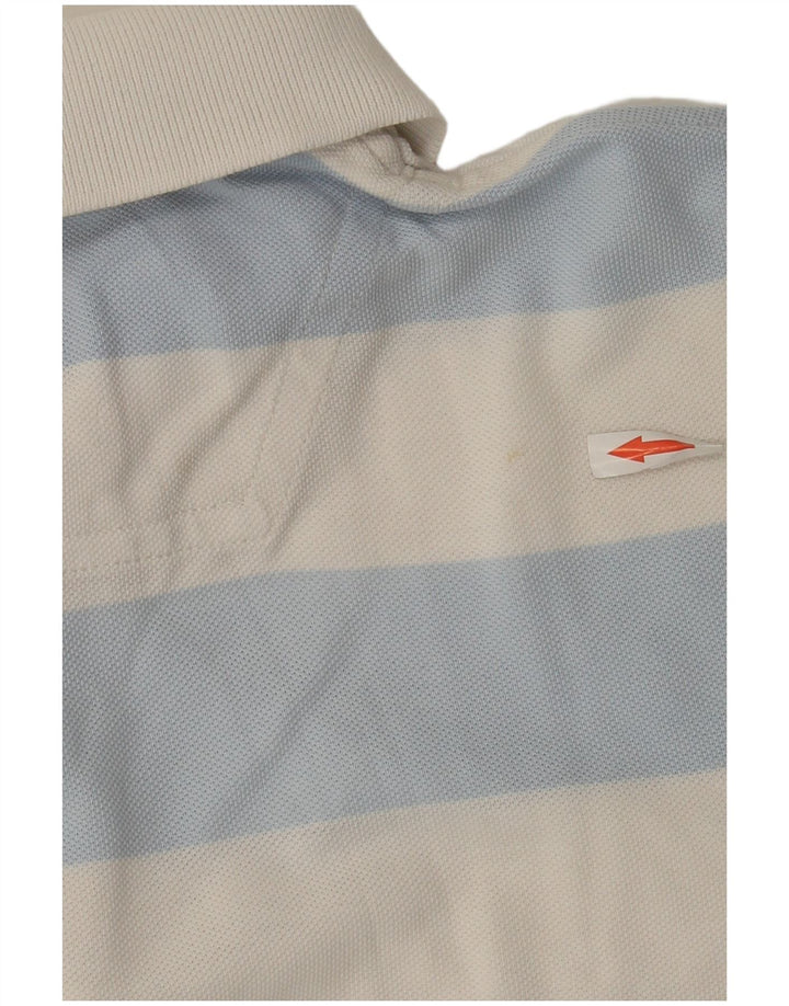 Timberland Herre Regular Fit Polo Shirt Stor blå stribet bomuld