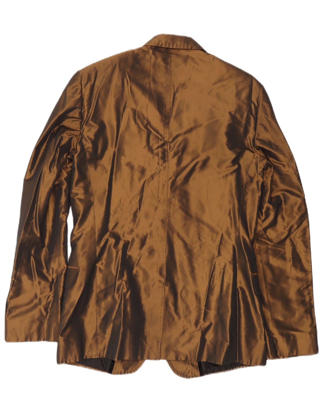 Dolce & Gabbana Herre 2-knaps blazerjakke IT 50 Stor brun polyester