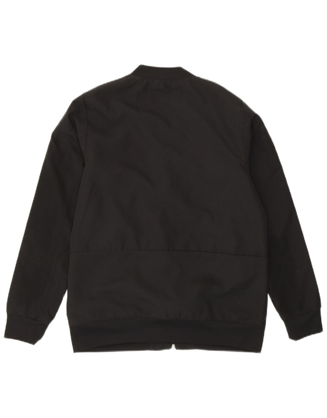 Adidas Drenge Træningsdragt Topjakke 11-12 År Sort Polyester