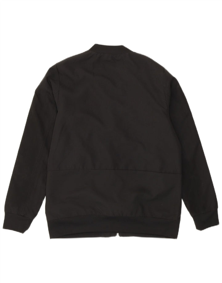 Adidas Drenge Træningsdragt Topjakke 11-12 År Sort Polyester