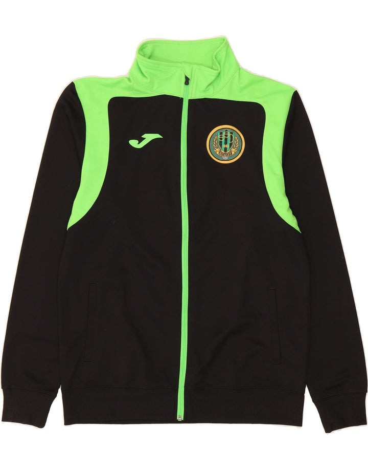 JOMA Mens Tracksuit Top Jacket Medium Black Colourblock Polyester Vintage Joma and Second-Hand Joma from Messina Hembry 