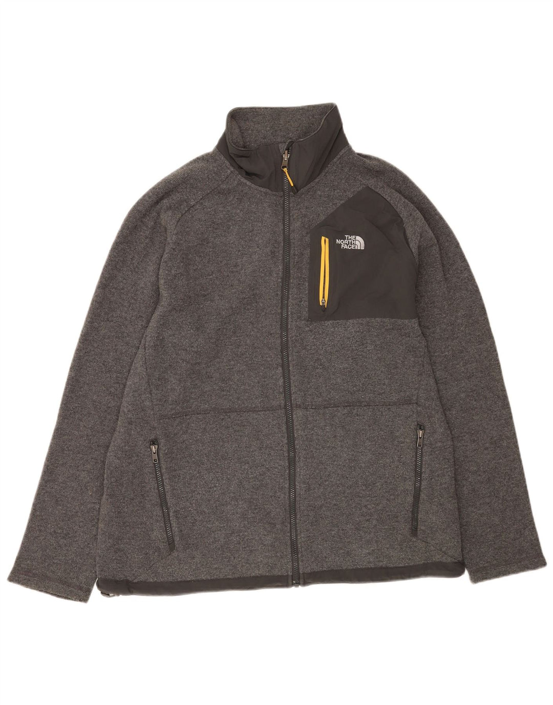 The North Face Herre Cardigan Sweater XL Grå Uld