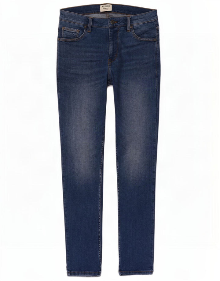 Mustang Herre Vegas Slim Jeans W30 L32 Blå Bomuld