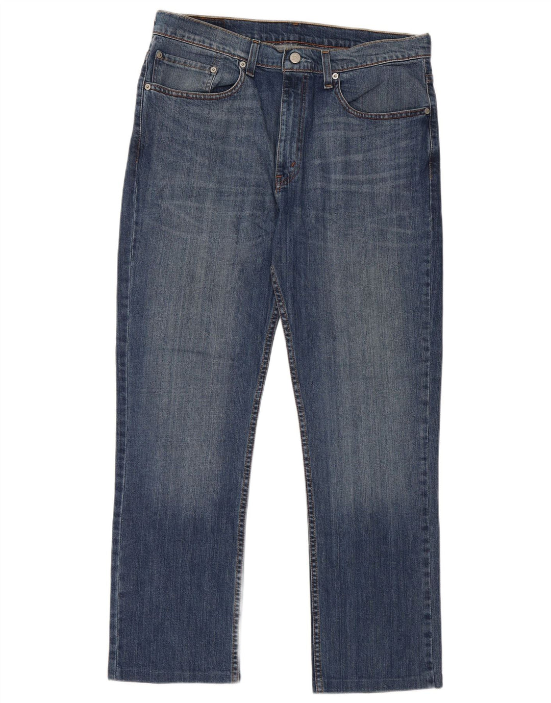 Levi's Straight Jeans til mænd W36 L29 blå bomuld