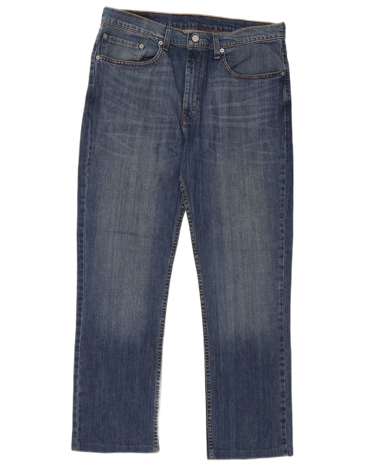 Levi's Straight Jeans til mænd W36 L29 blå bomuld