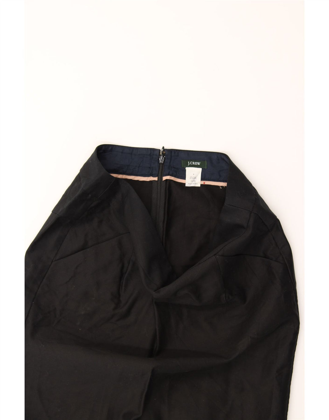 J. CREW Womens Pencil Skirt US 4 Small W30 Black Cotton Vintage J. Crew and Second-Hand J. Crew from Messina Hembry 