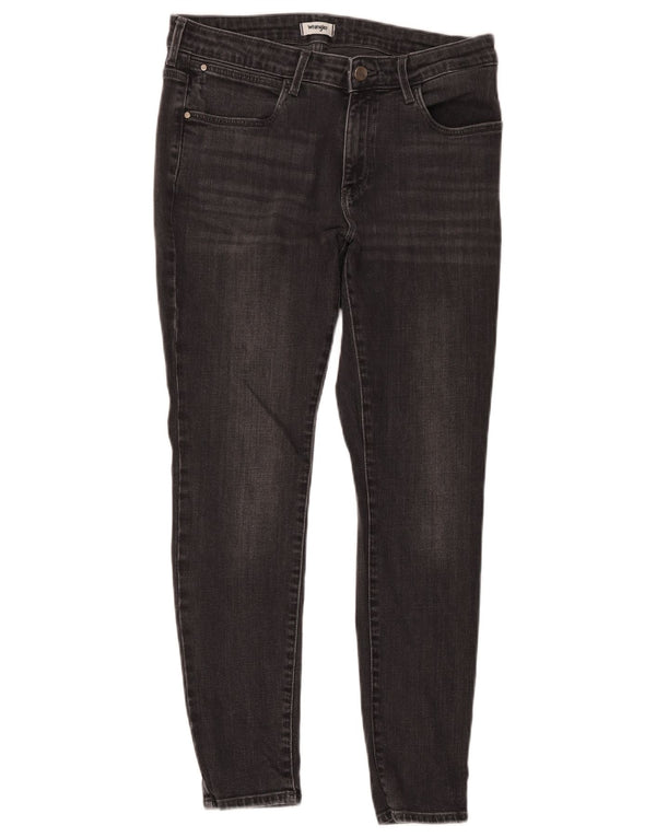 Wrangler Dame Skinny Jeans W31 L30 Sort Bomuld