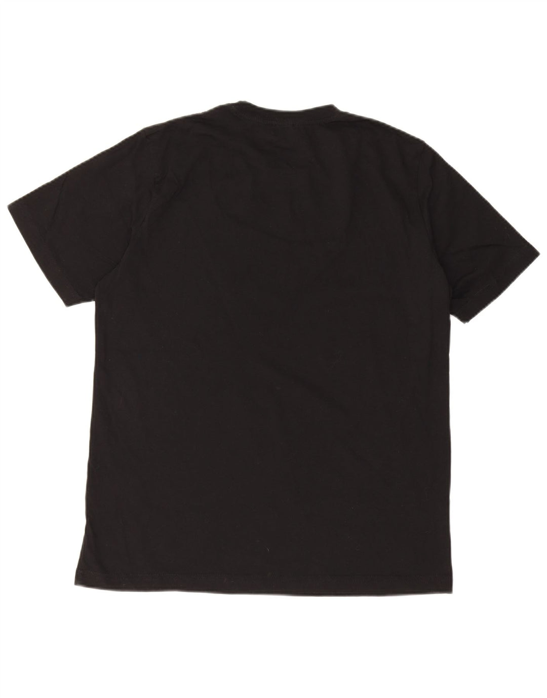 Diesel Herre Grafisk T-Shirt Top Stor Sort Bomuld