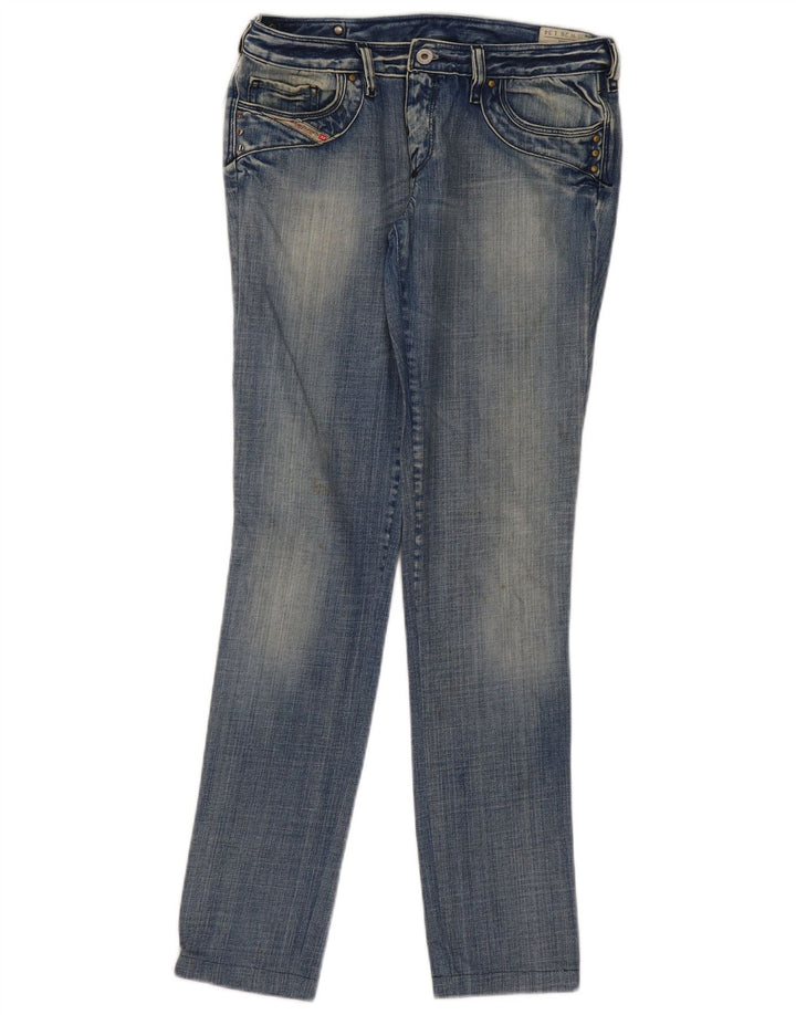 Diesel Dame Kycut Slim Jeans W28 L31 Blå Bomuld