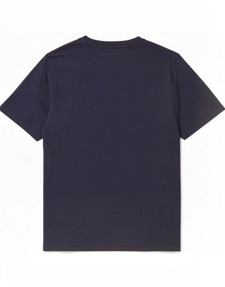 Jack & Jones Herre T-Shirt Top Medium Marineblå Bomuld