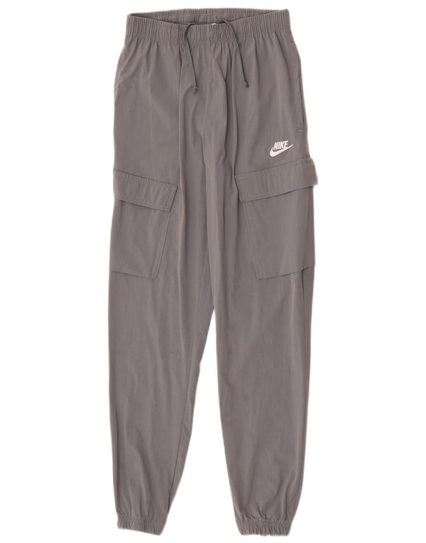 Nike Herre Cargo Træningsdragt Bukser Joggers Små Grå Nylon