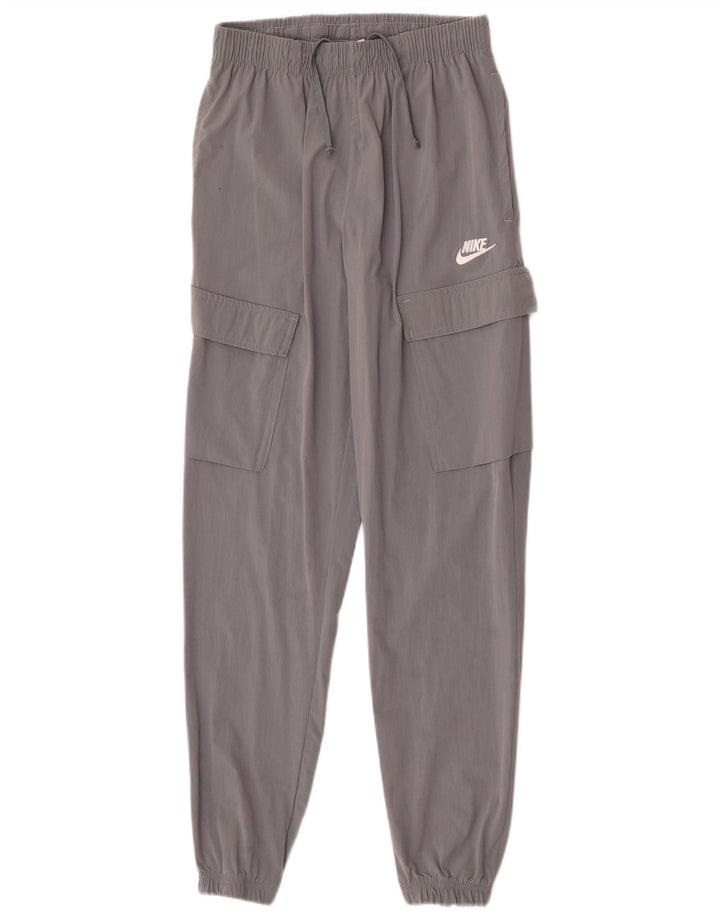Nike Herre Cargo Træningsdragt Bukser Joggers Små Grå Nylon