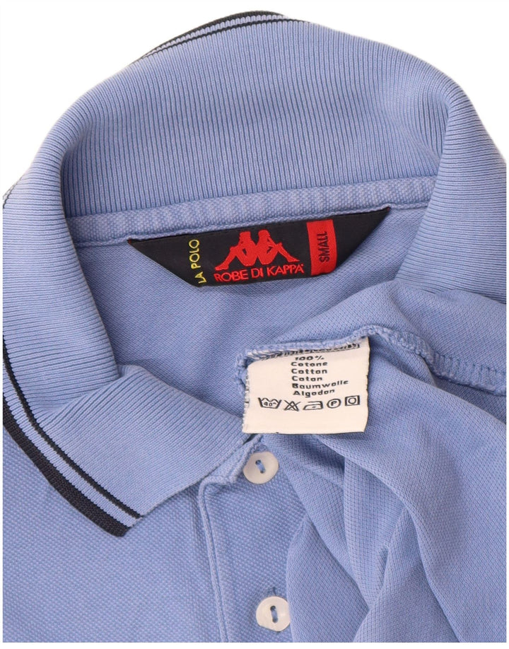Kappa Herre La Polo Polo Shirt Lille Blå Bomuld