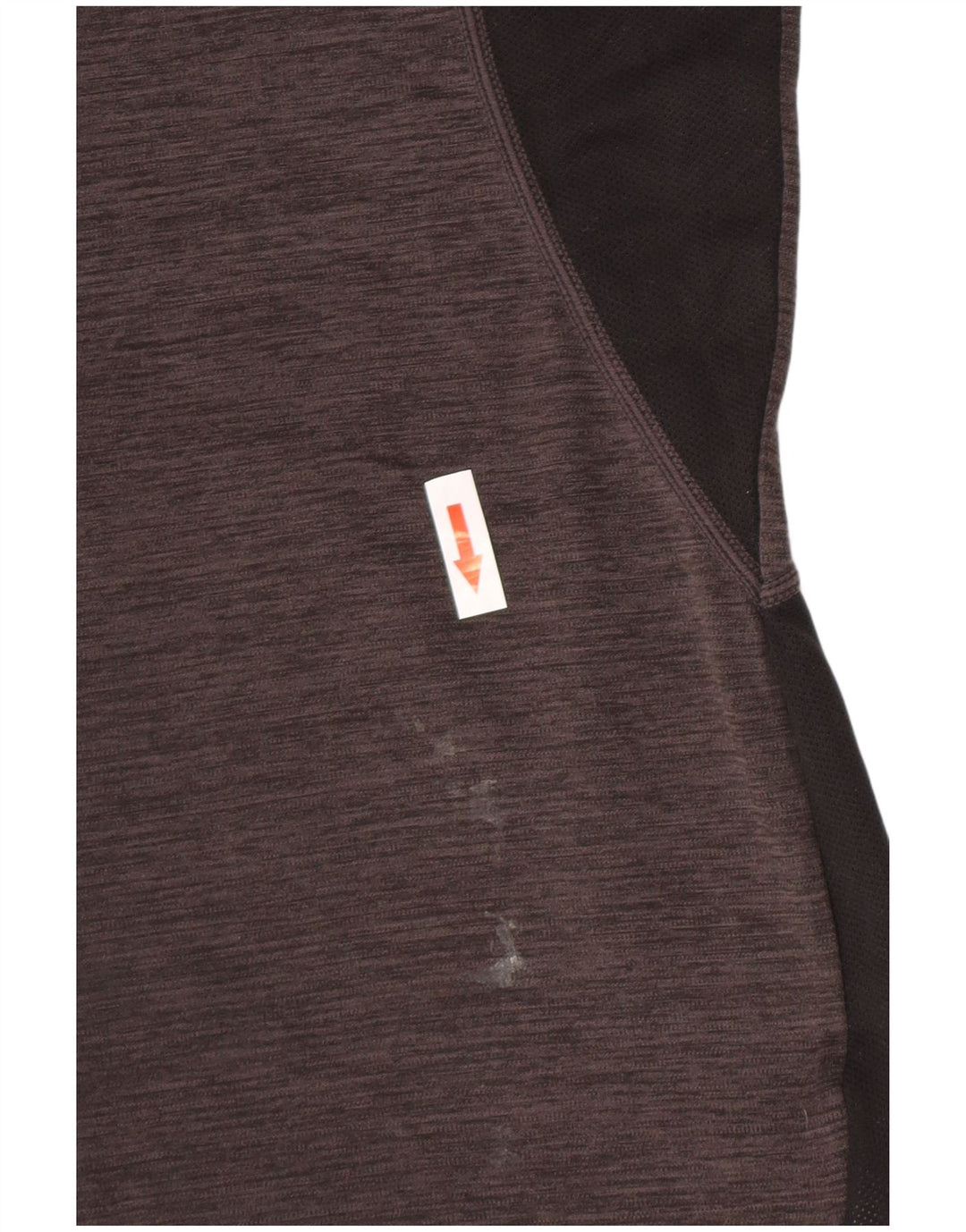 Umbro Herre T-Shirt Top 2XL Grå Colourblock Polyester
