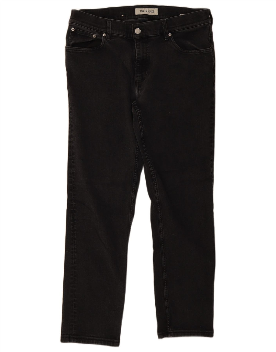 Trussardi Herre Slim Jeans W34 L28 Grå Bomuld
