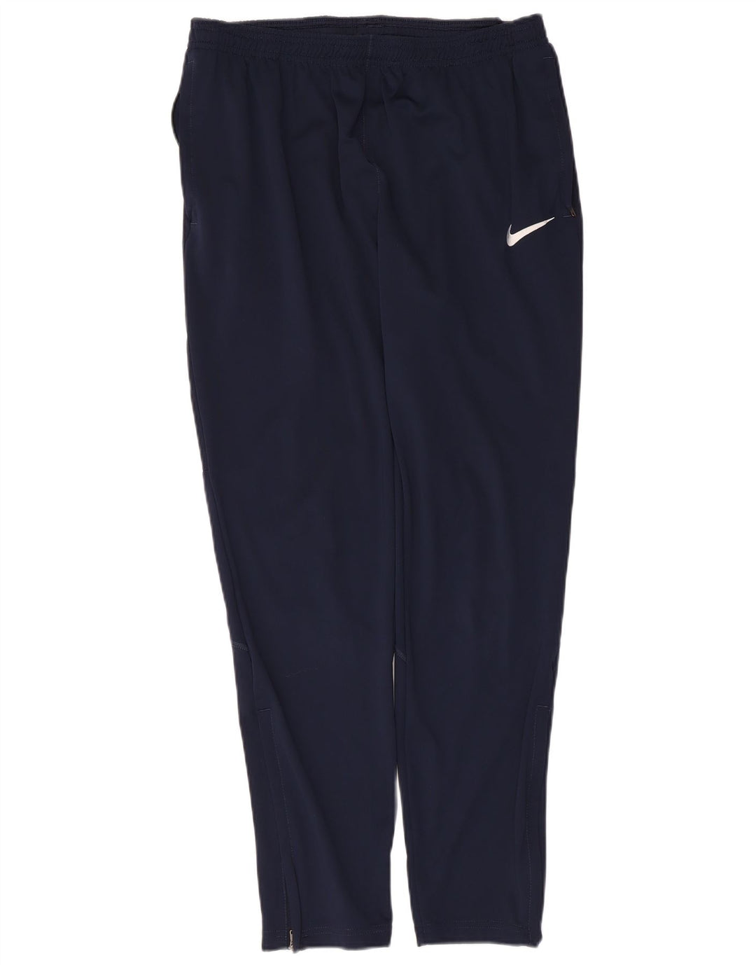 Nike Herre Dri Fit træningsdragt Bukser Large Navy Blue Polyester