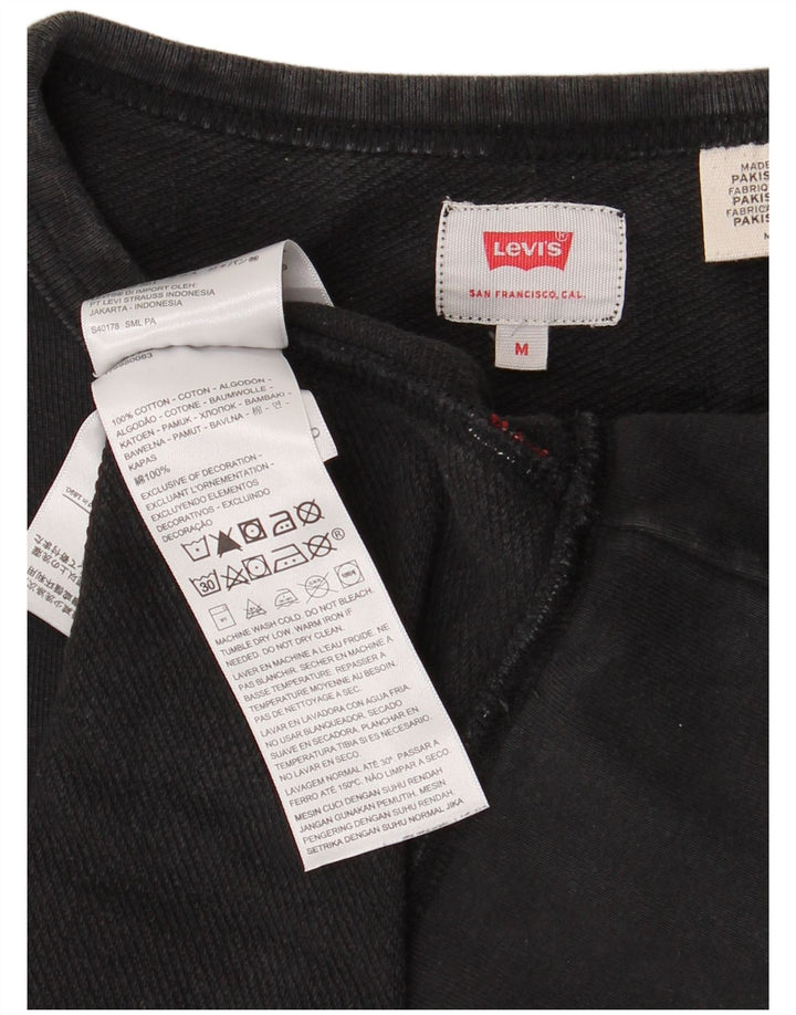 Levi's Grafisk sweatshirt til mænd mellem grå bomuld