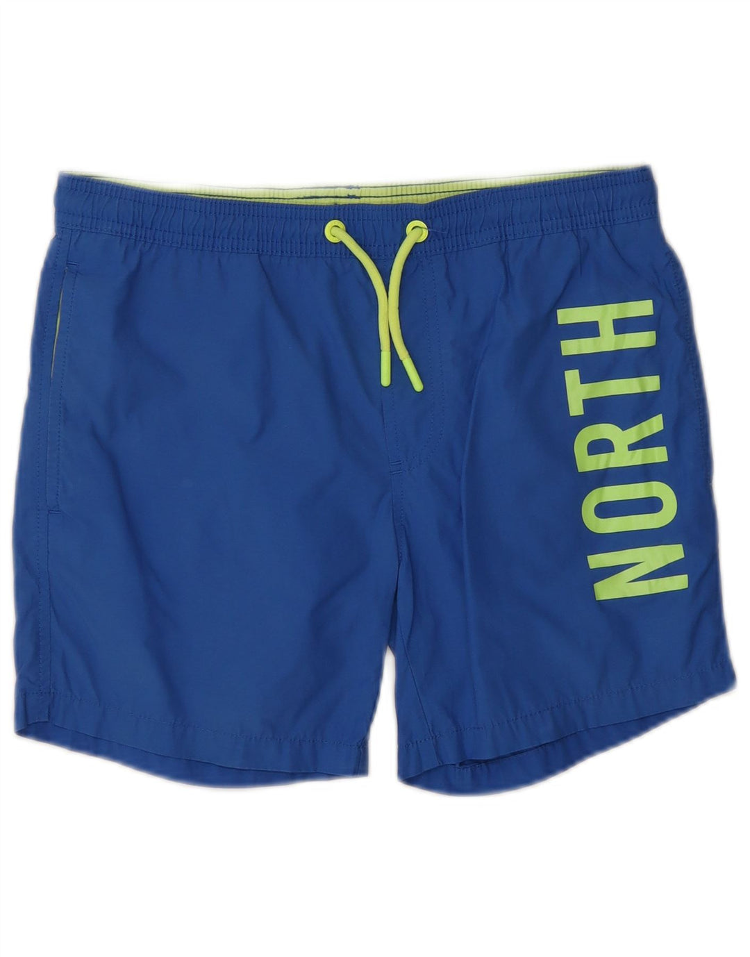 North Sails Drenge Grafiske Badeshorts 11-12 År Blå Polyester