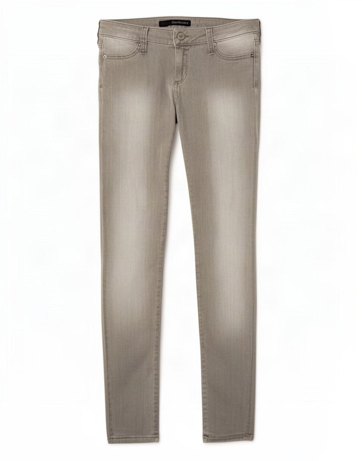 Calvin Klein Dame Jegging Jeans W30 L31 Grå