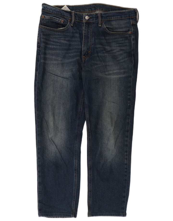Levi's Herre 541 Athletic Straight Jeans W34 L32 Blå Bomuld