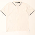 CHAMPION Mens Polo Shirt Medium White Vintage Champion and Second-Hand Champion from Messina Hembry 