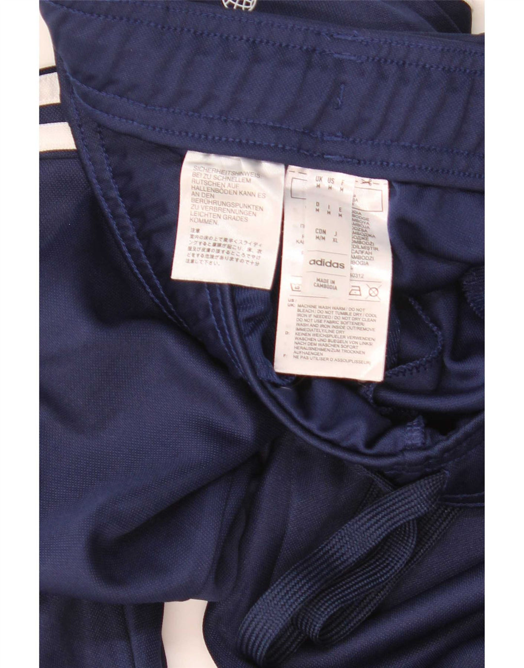 Adidas Aeroready træningsdragt bukser til mænd Medium marineblå polyester