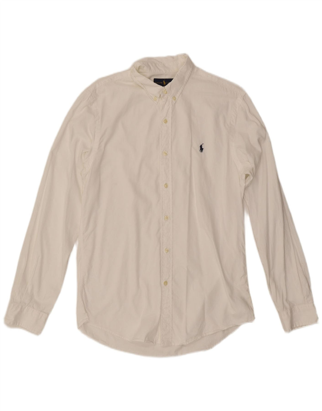 Ralph Lauren Herre Slim Fit skjorte Medium hvid bomuld