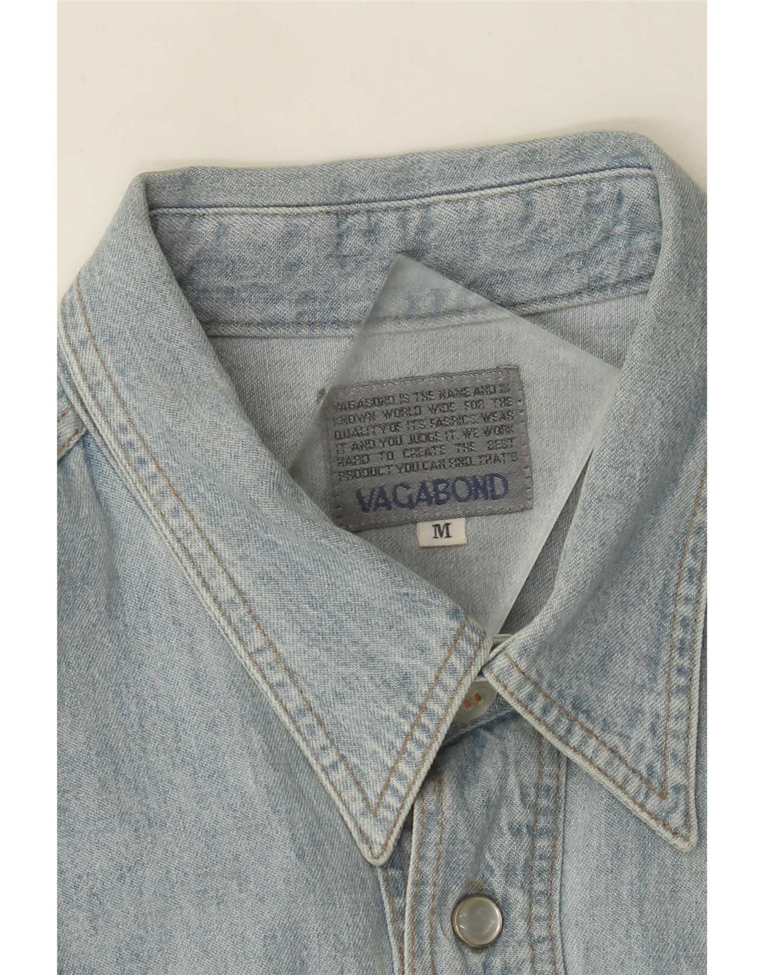 Vagabond Herre Denim Shirt Medium Blue