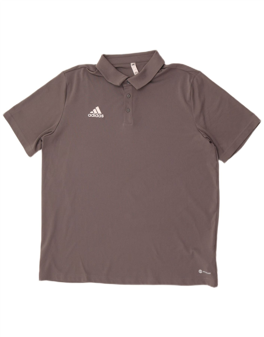 Adidas Herre Aeroready Polo Shirt XL Grå Polyester