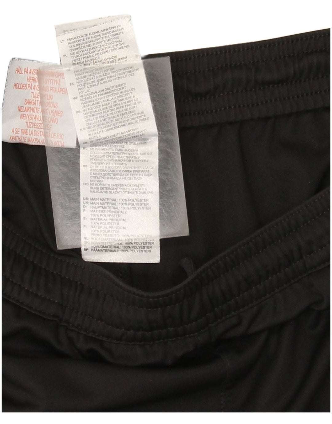 Adidas Boys Sports Shorts 15-16 år Sort polyester