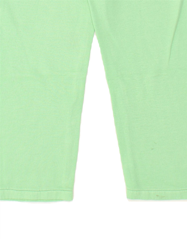 SERGIO TACCHINI Womens Tracksuit Trousers UK 14 Medium Green Vintage Sergio Tacchini and Second-Hand Sergio Tacchini from Messina Hembry 