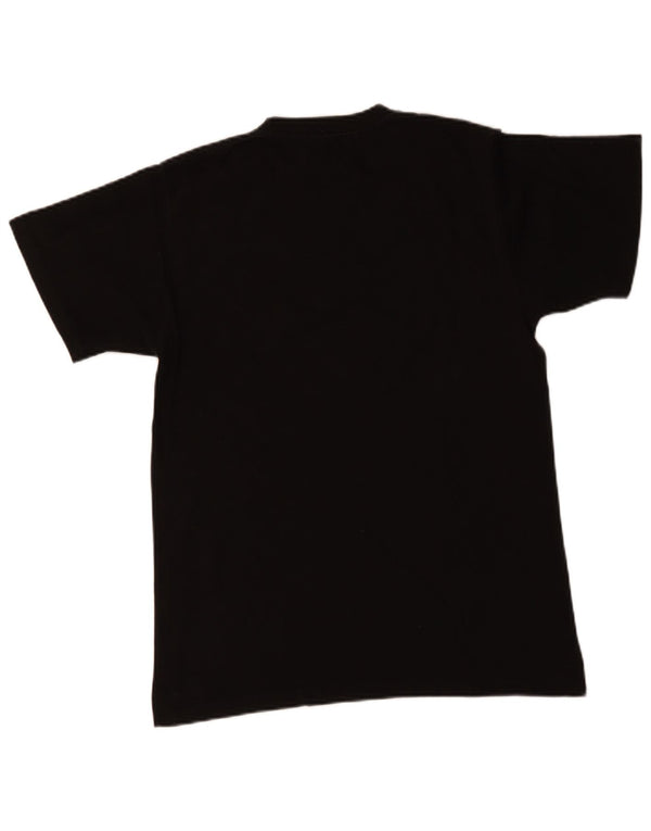 Hard Rock Cafe Herre Sevilla Grafisk T-Shirt Top Medium Sort Bomuld