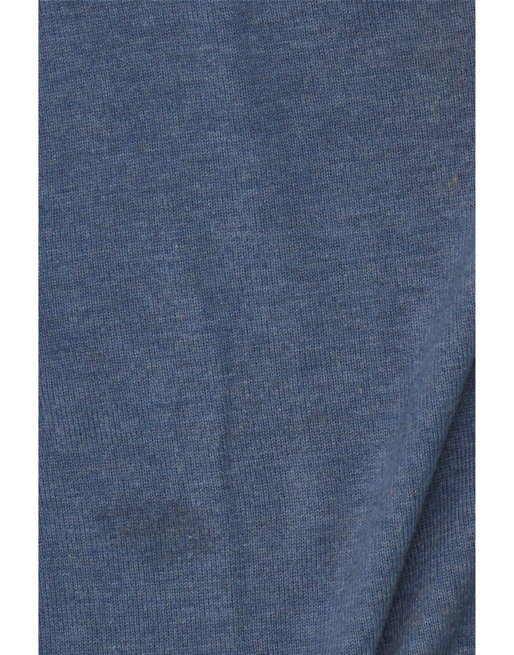 Calvin Klein Herre Crew Neck Jumper Sweater Medium Blue Bomuld