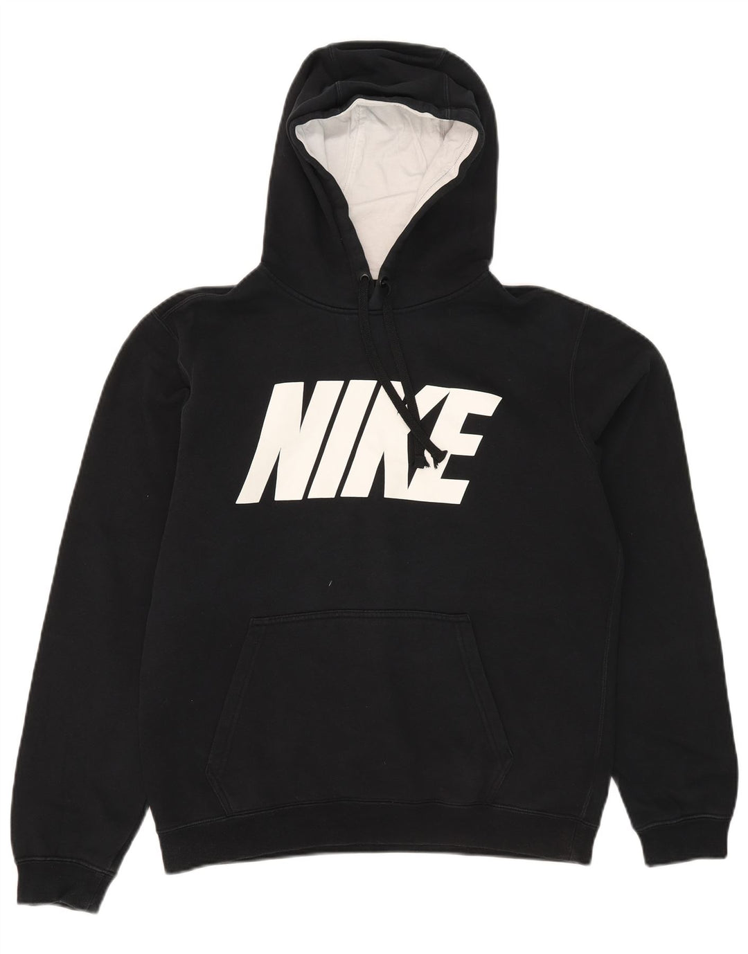 Nike grafisk hættetrøje til mænd mellem sort bomuld