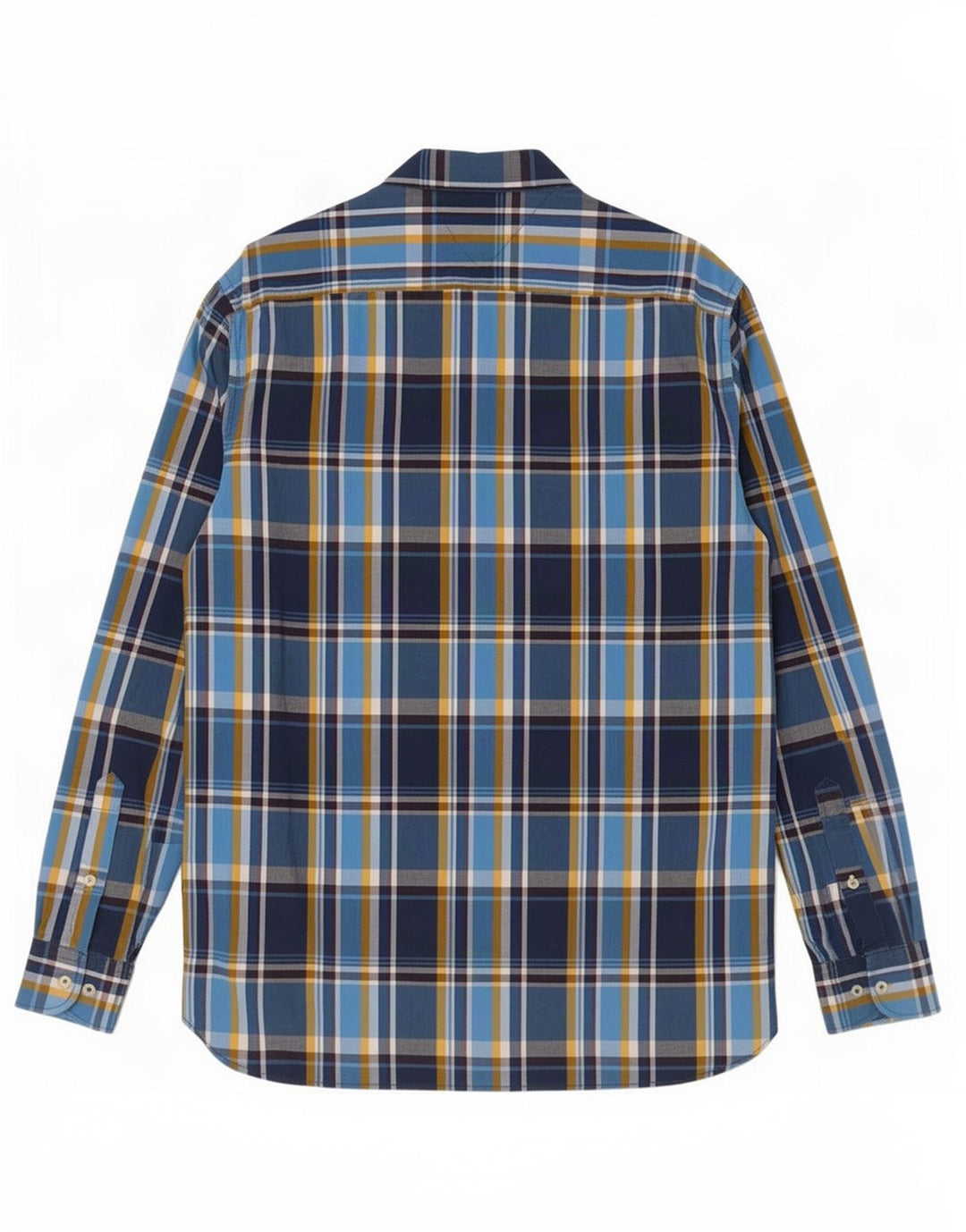 Tommy Hilfiger Herre New York Fit skjorte Stor flerfarvet ternet bomuld