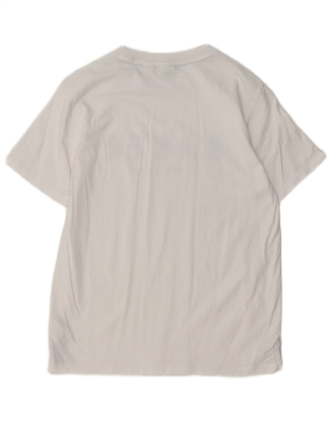 TED BAKER Drenge Grafisk T-Shirt Top 10-11 År Hvid Bomuld