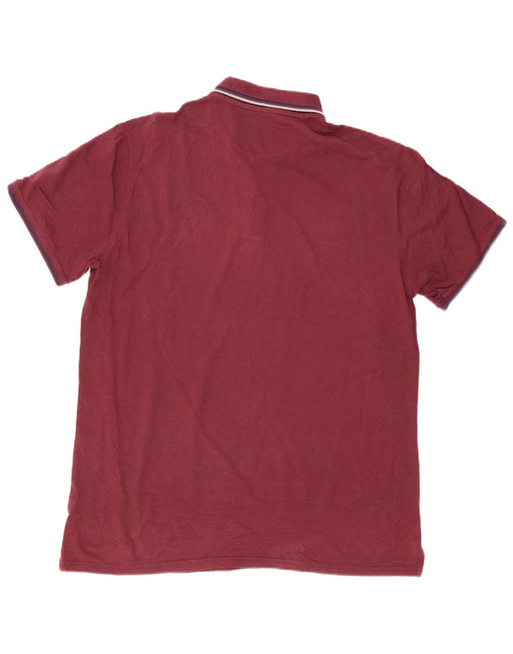 Champion Herre Polo Shirt 2XL Burgundy