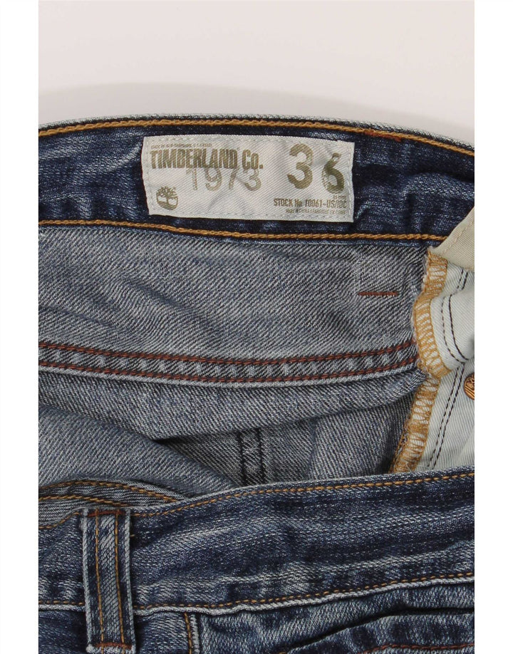 Timberland Straight Jeans til mænd W36 L32 blå bomuld