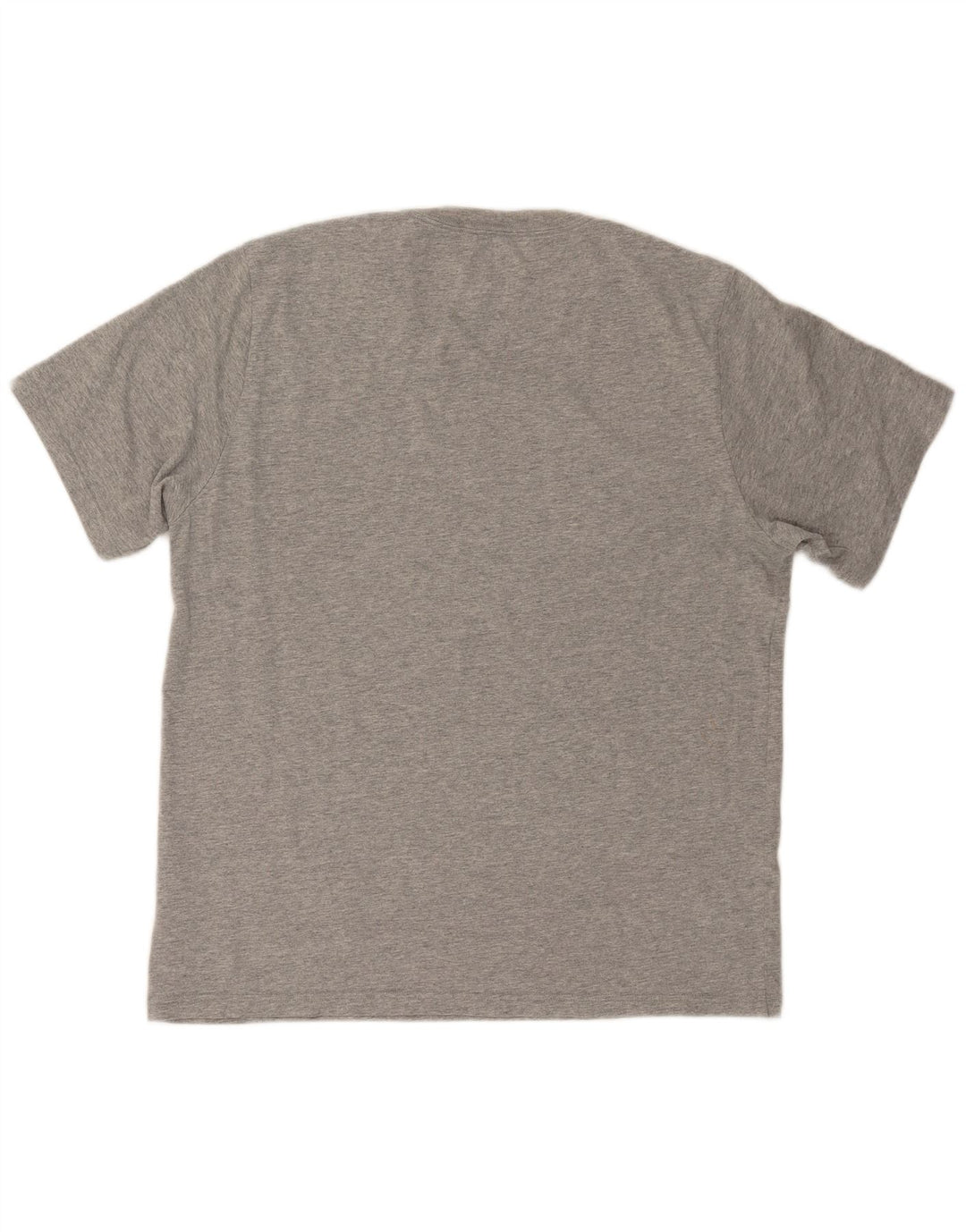 Converse Grafisk T-shirt top til mænd, stor grå flækket bomuld