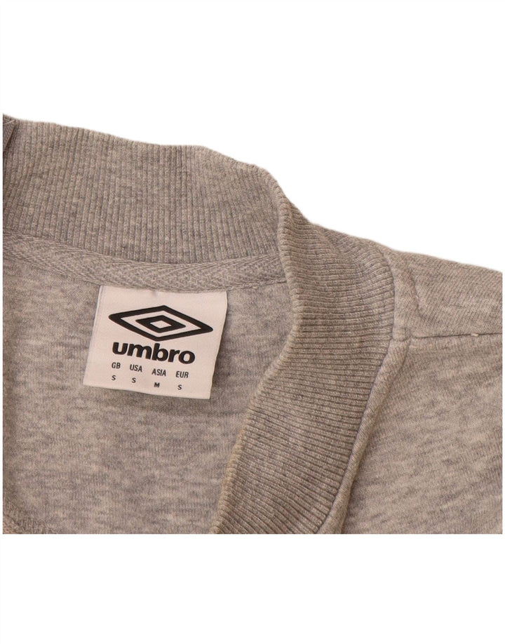 Umbro Herre Grafisk Sweatshirt Jumper Lille Grå Colourblock