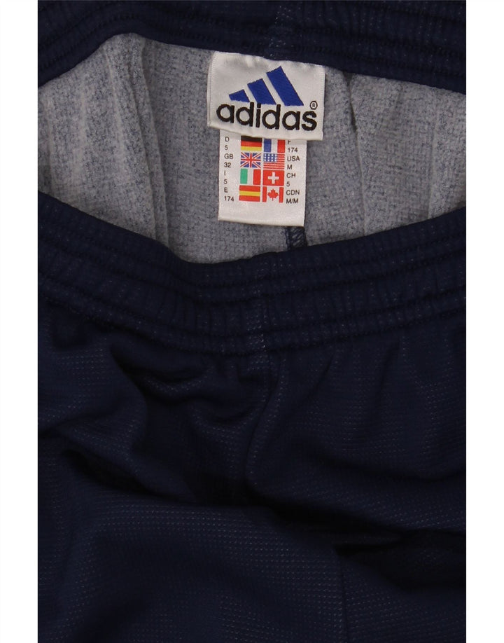 Adidas Træningsdragt bukser til mænd Medium Navy Blue Colourblock Polyamid